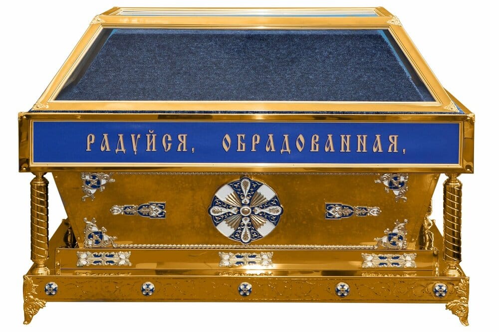 Гробниця під плащаницю Богородиці 150/90 см (91/42 см - тверда частина)