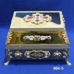 Ковчег для частинок святих мощей 1-2-3-4-6-12 частинок, 20х28 см