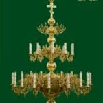 Панікадило 2-х ярусне на 28 свічок