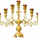 Семисвічник напрестольний на 1 ніжці (87*72 см)