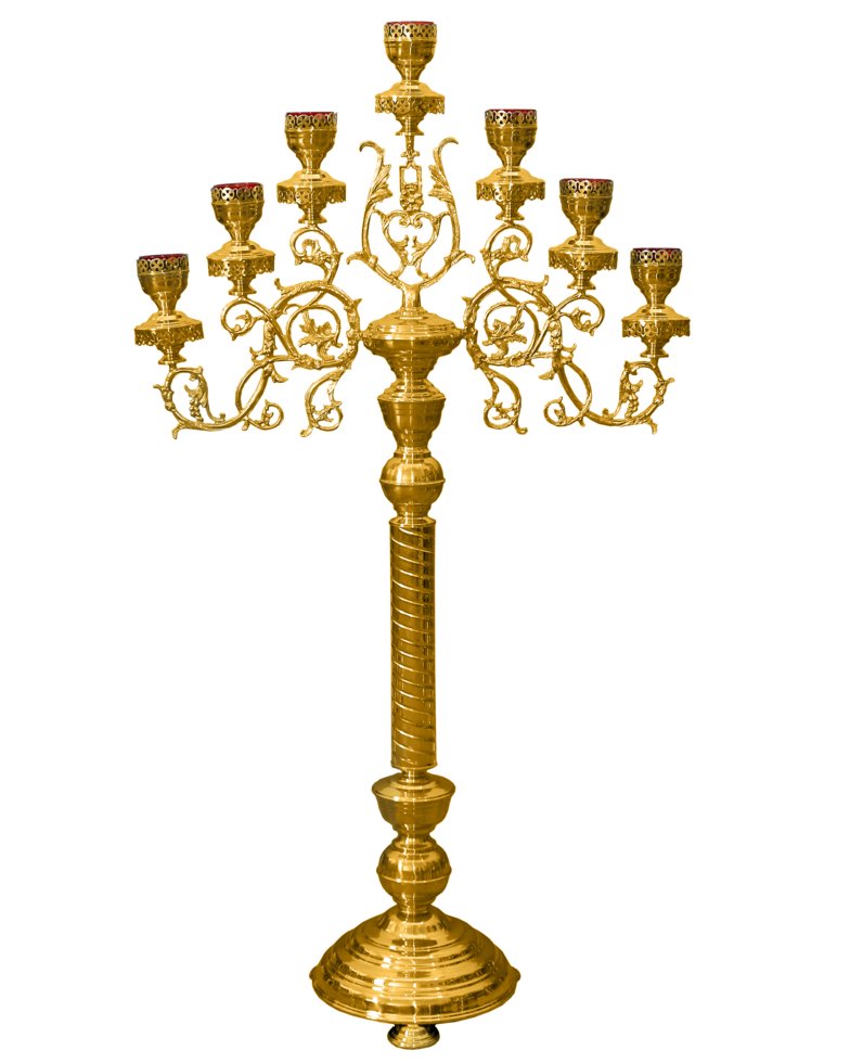 Семисвічник запрестольний великий - прямий (95*175 см)