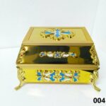 Ковчег для частинок святих мощей 1-40 частинок, 25х35 см